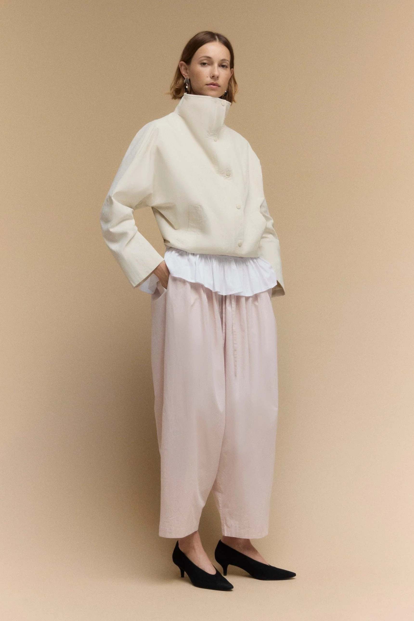 Padma Two-Way Zip Collared Jacket - Image 8