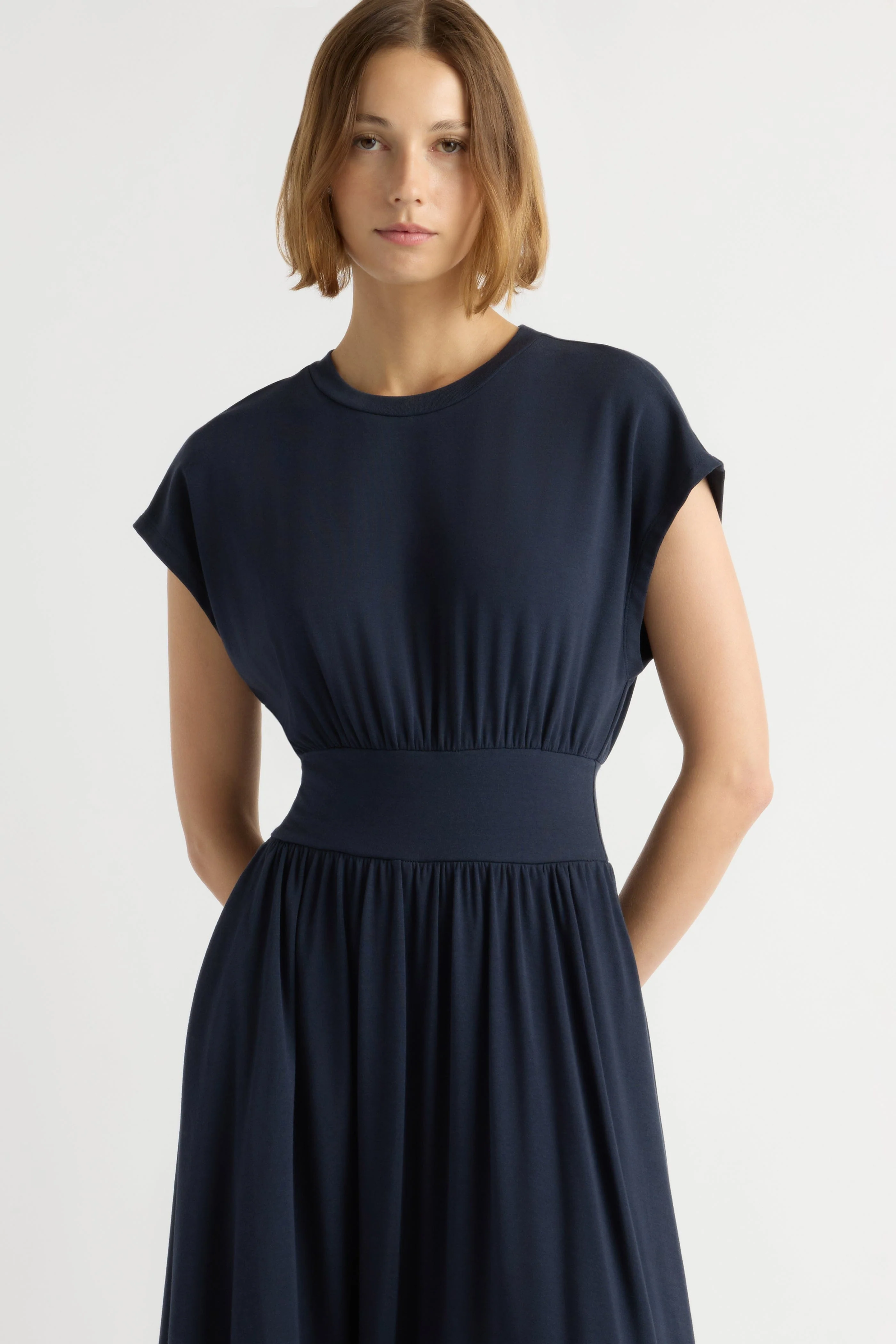 Prima Jersey Midi Dress - Image 3