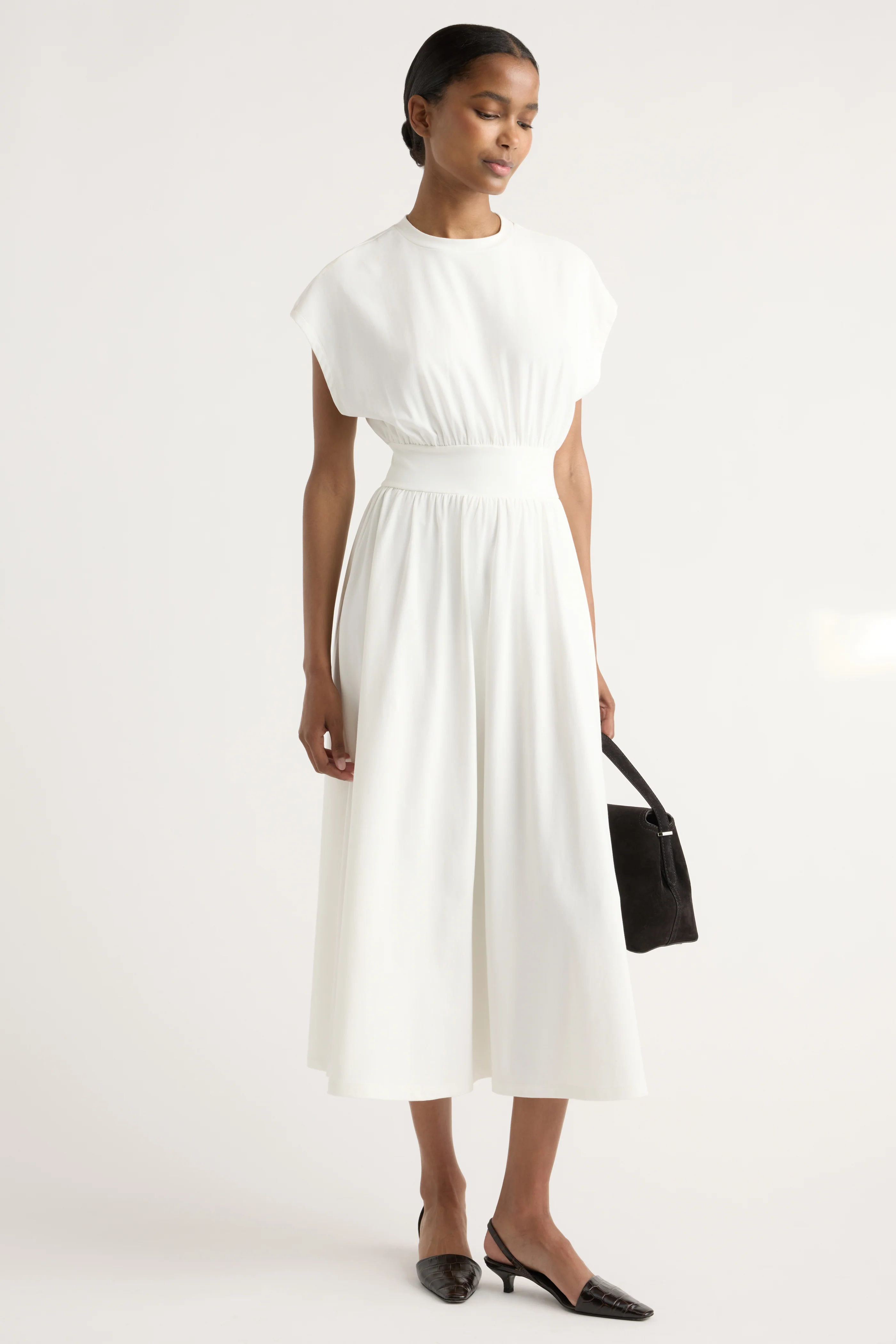 Prima Jersey Midi Dress - Image 4