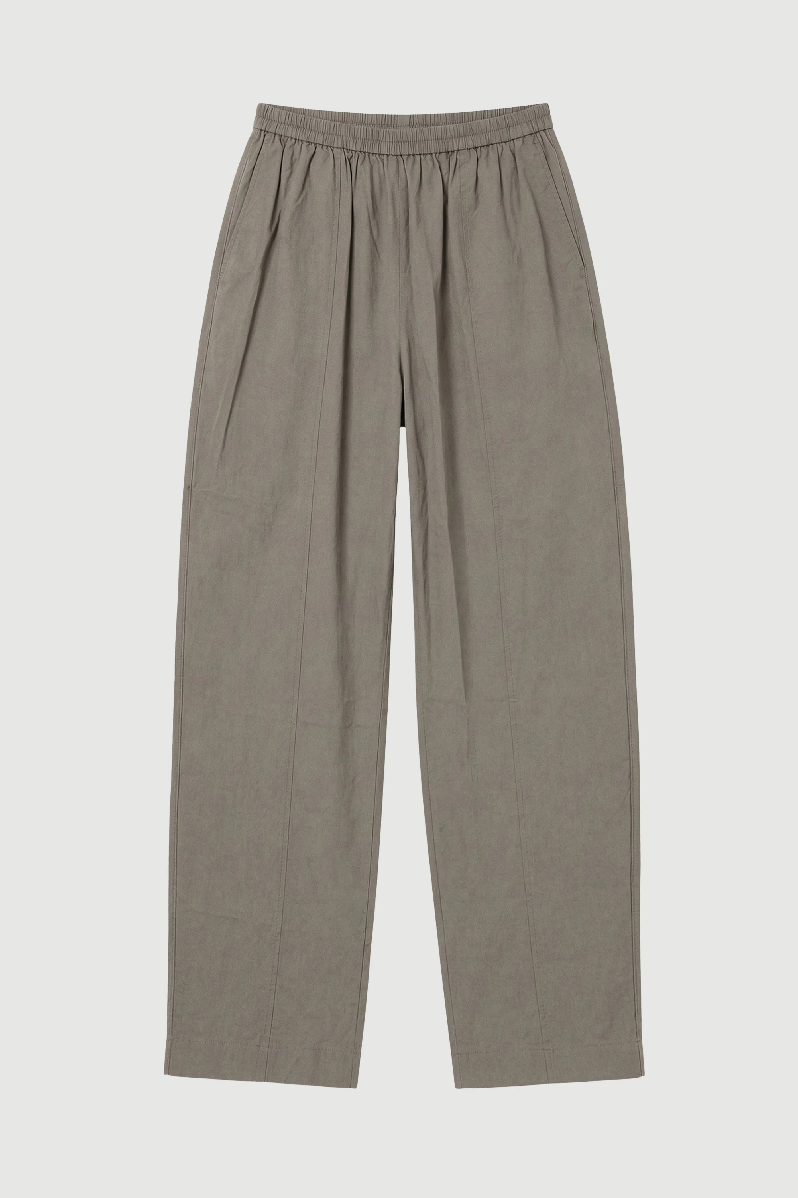 Priya Stretch-Waist Barrel-Leg Pant - Image 8