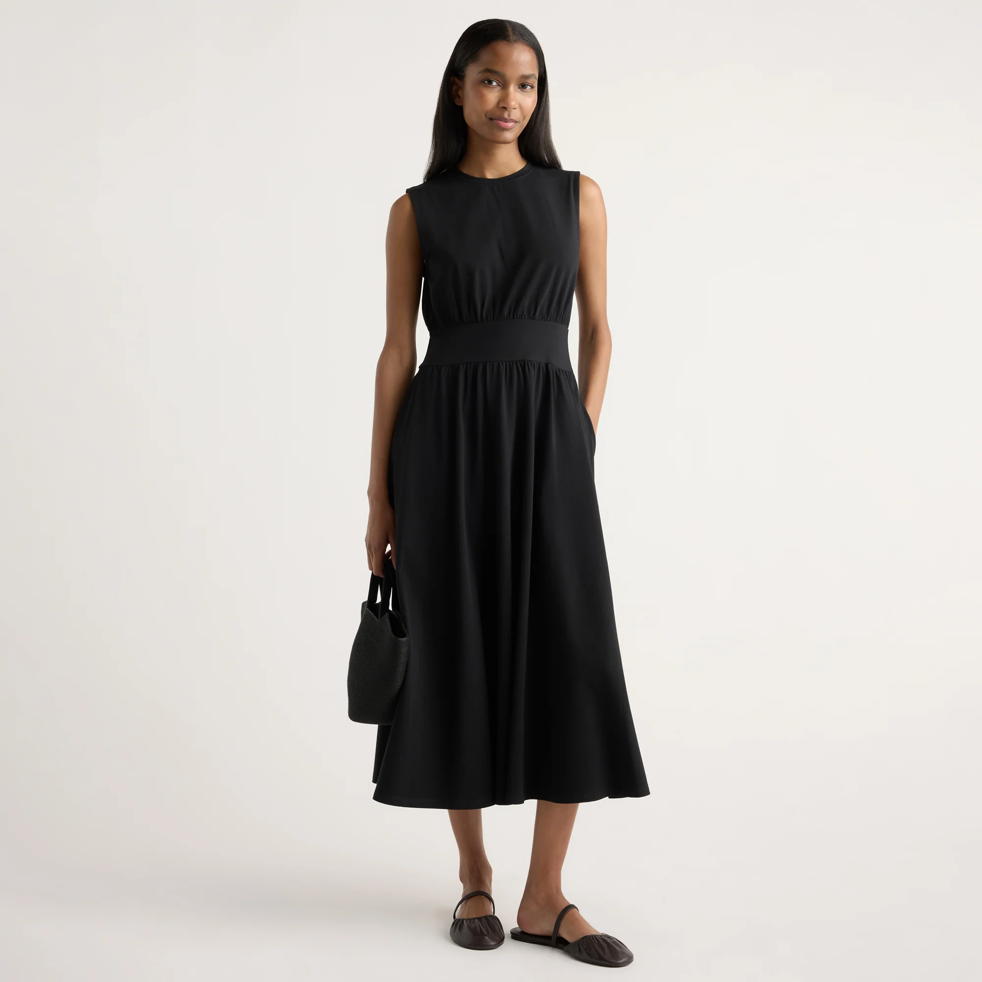 Prynn Sleeveless Jersey Dress