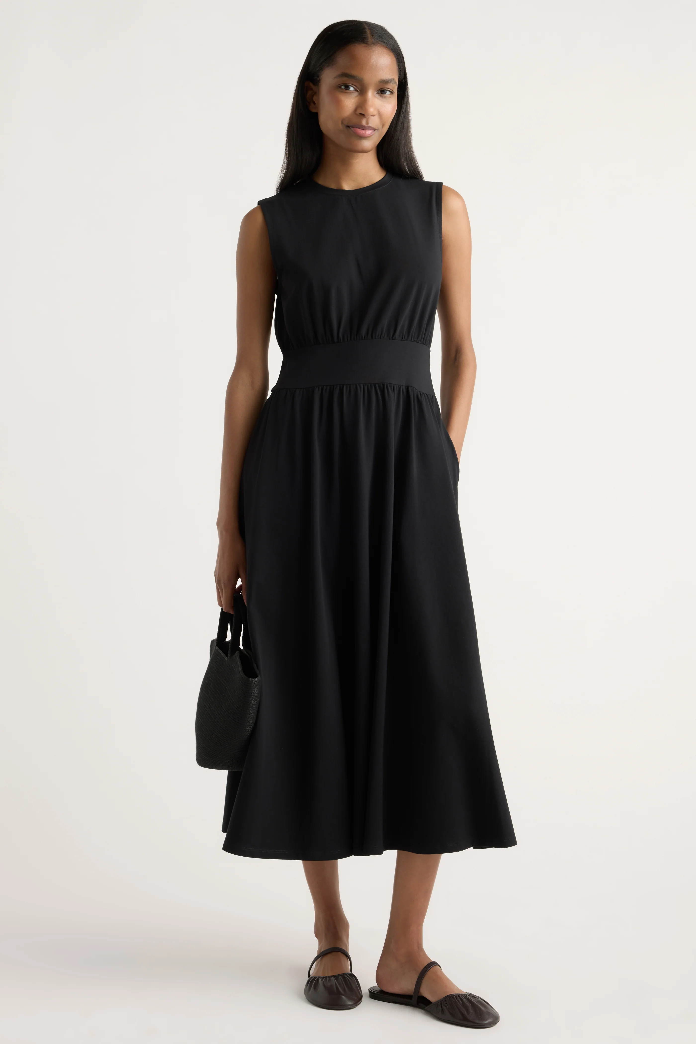 Prynn Sleeveless Jersey Dress - Image 2