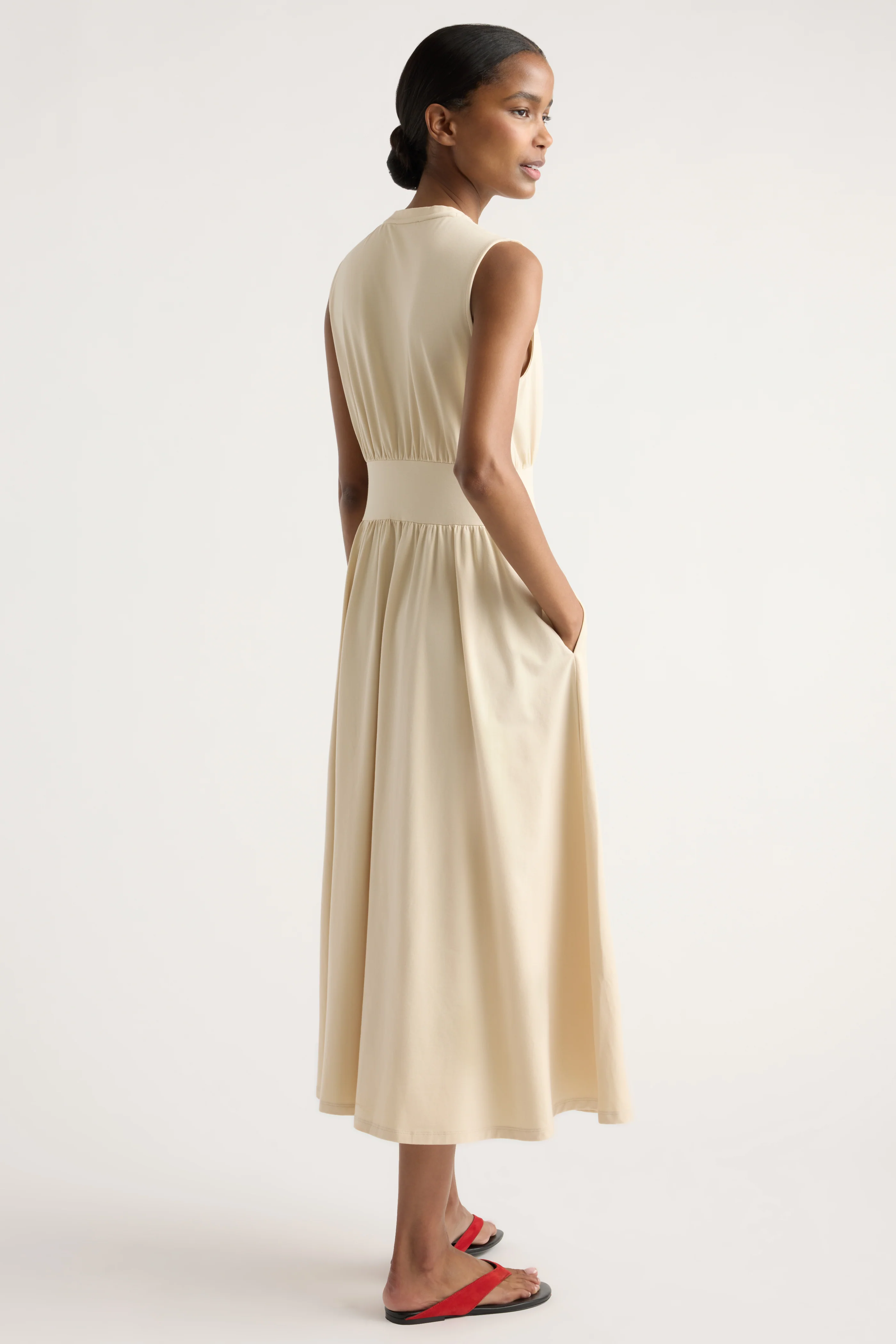 Prynn Sleeveless Jersey Dress - Image 6