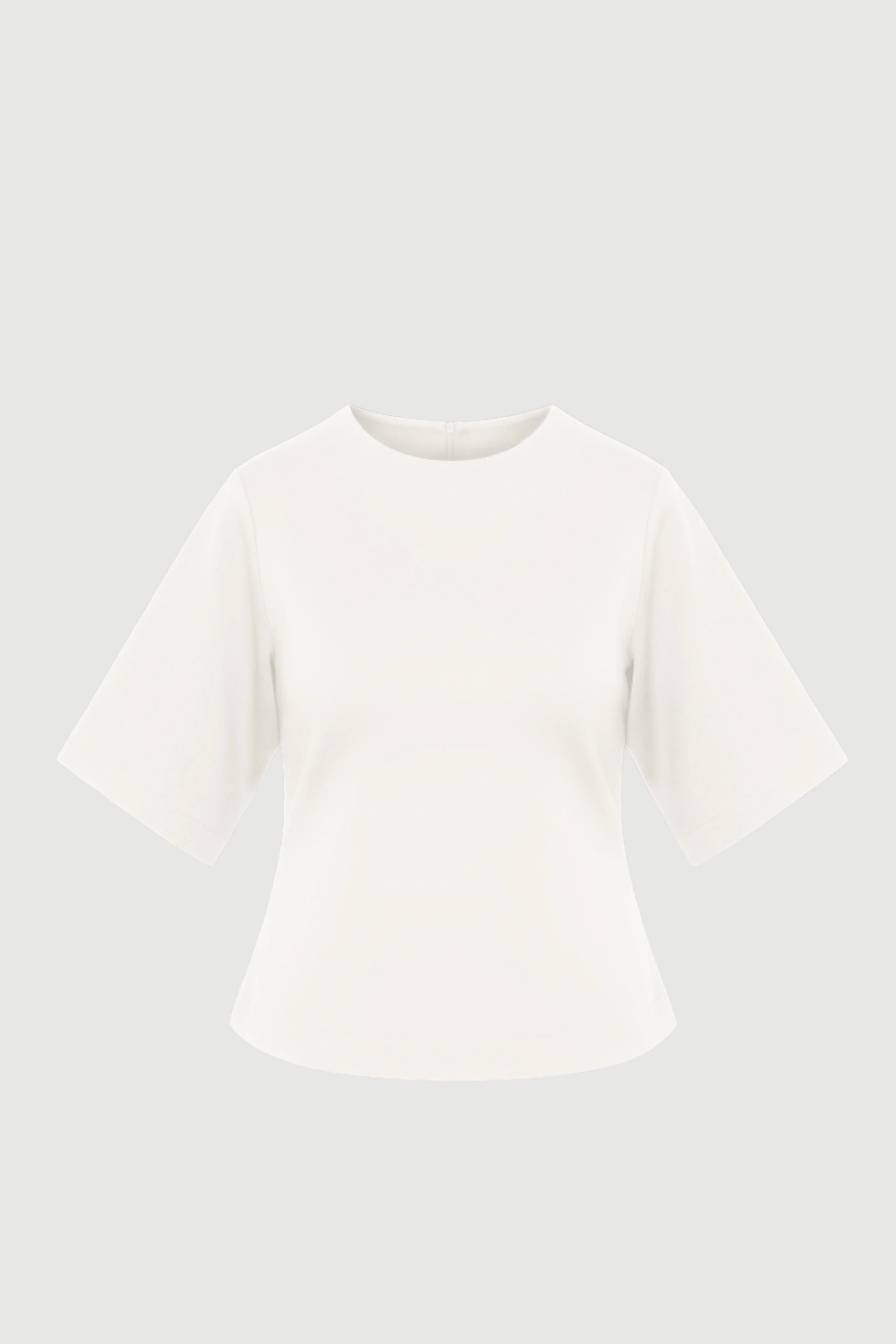 Reem Sculpted Curved-Hem Tee - Image 10