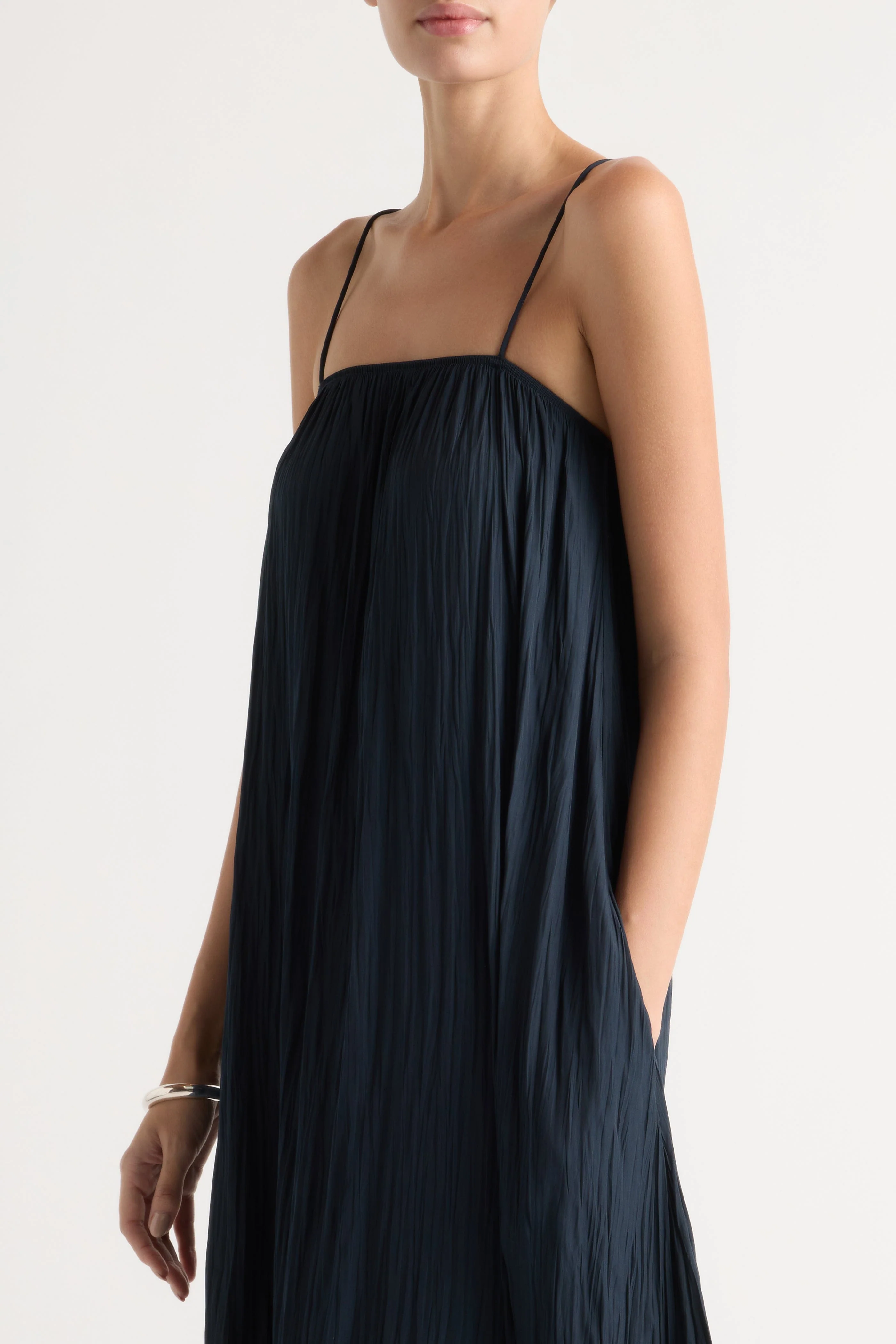 Solange Crinkled Maxi Dress - Image 3