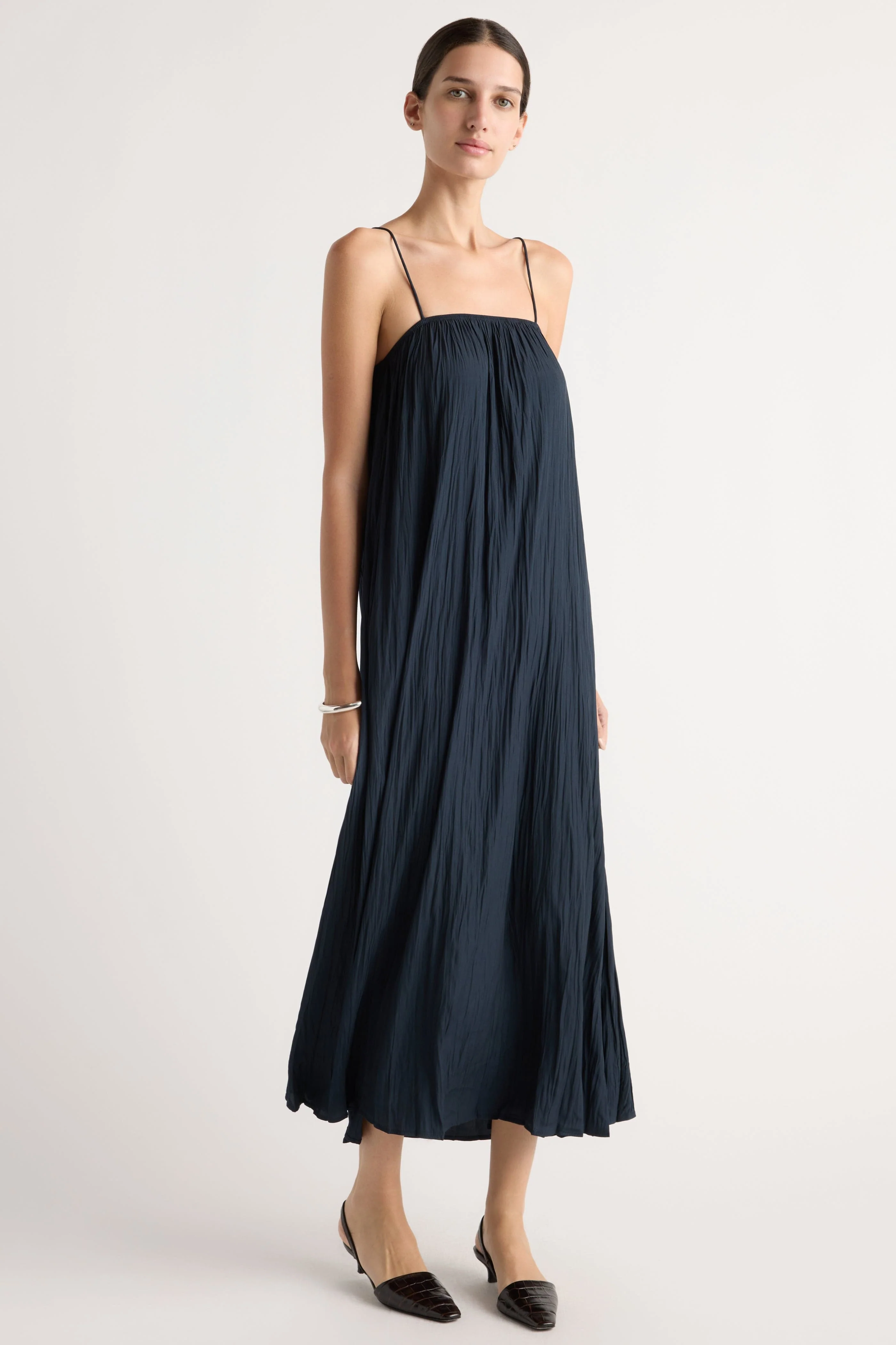 Solange Crinkled Maxi Dress - Image 4