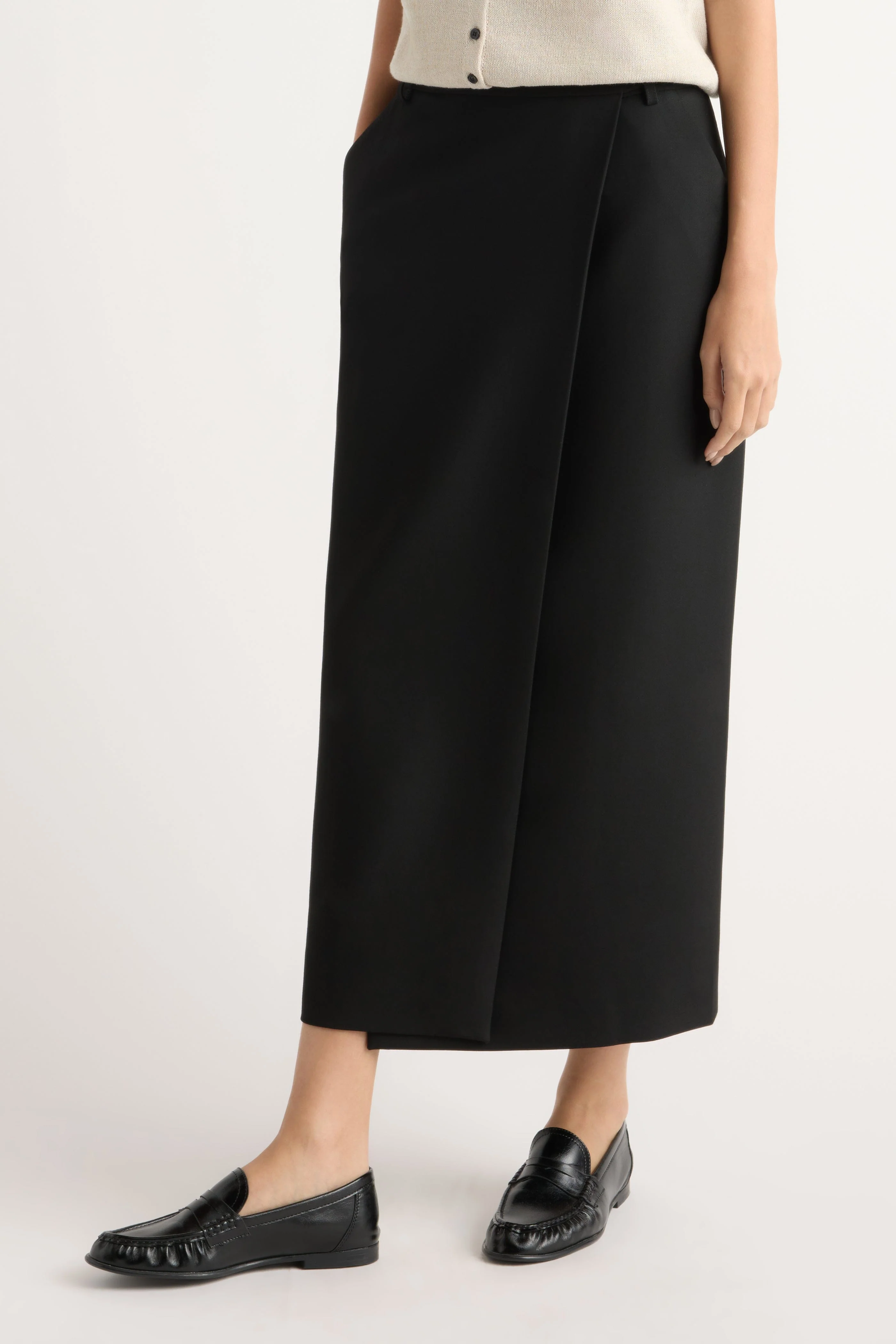 Spencer Suiting Wrap Maxi Skirt - Image 3