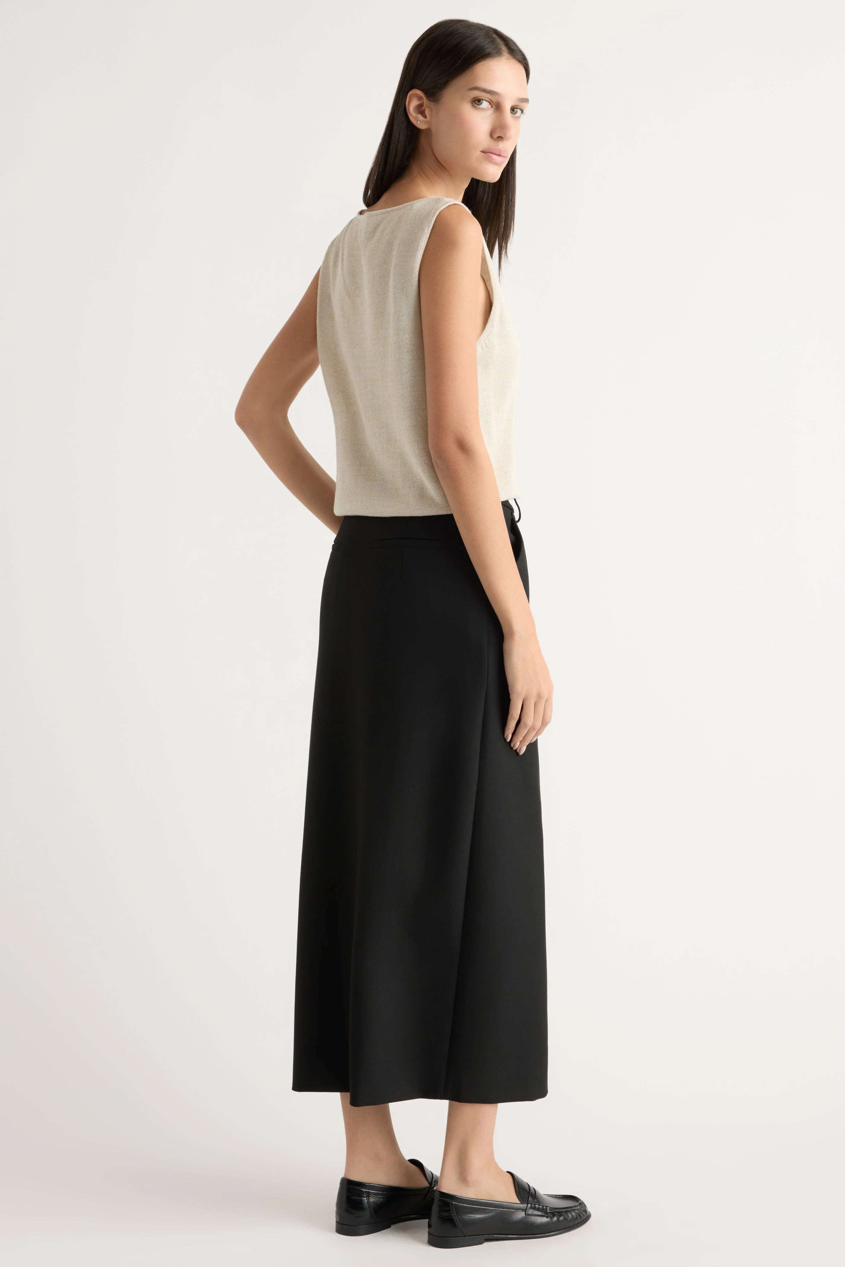 Spencer Suiting Wrap Maxi Skirt - Image 6