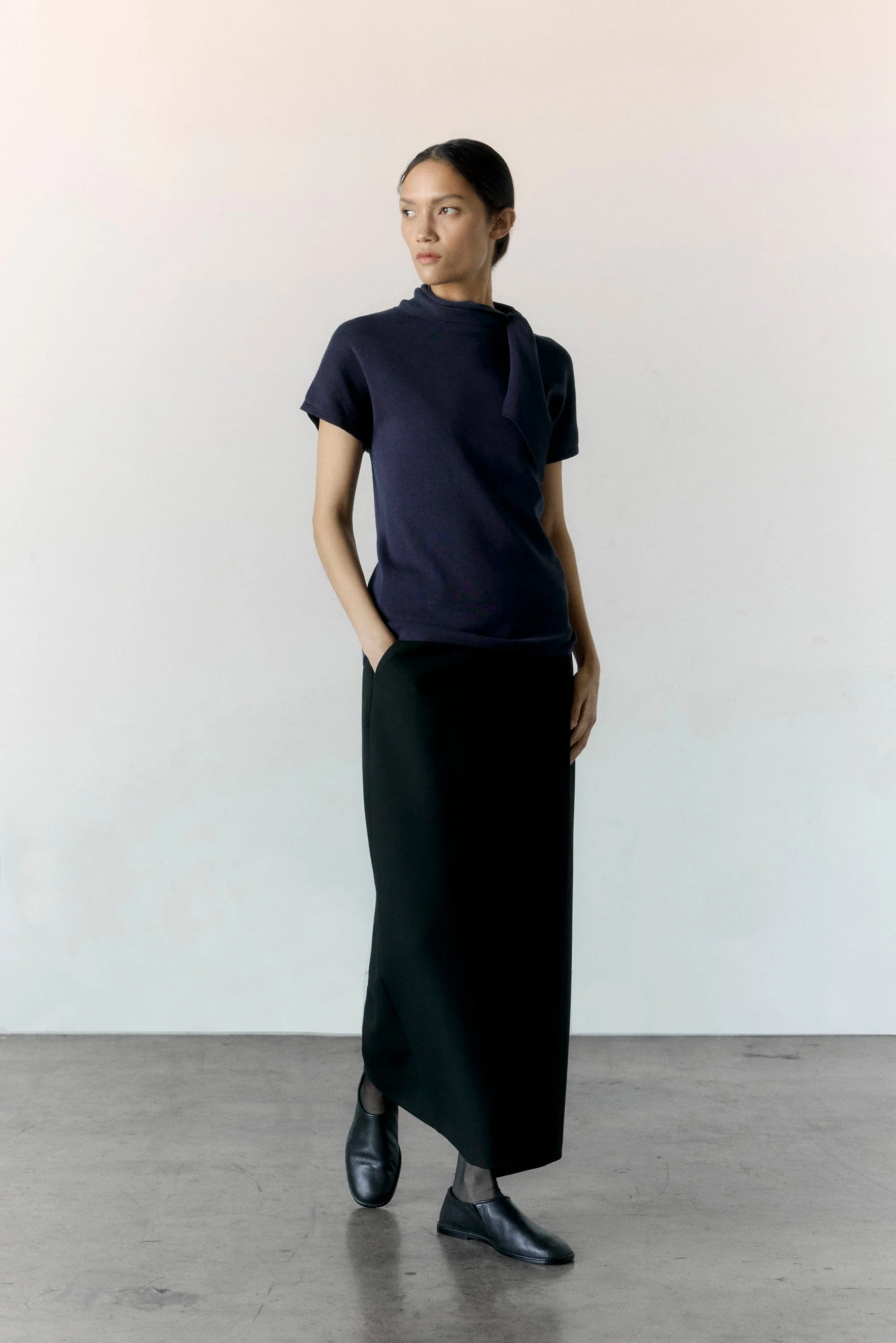Spencer Suiting Wrap Maxi Skirt - Image 7